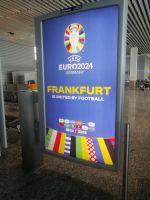 Ankunft in Frankfurt