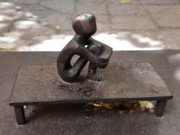 Schweden. Stockholms kleinste Skulptur