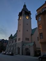 Schweden. Abends in Stockholm