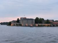 Schweden. Vaxholm Festung