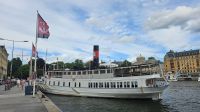 Kreuzfahrt Götakanal - Anlegestelle der Strömma-Schiffe in Stockholm