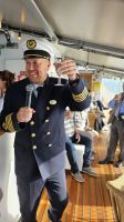 Kreuzfahrt Götakanal - Sektempfang auf der MS Diana
