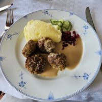 Kreuzfahrt Götakanal - echte schwedische Hackbällchen