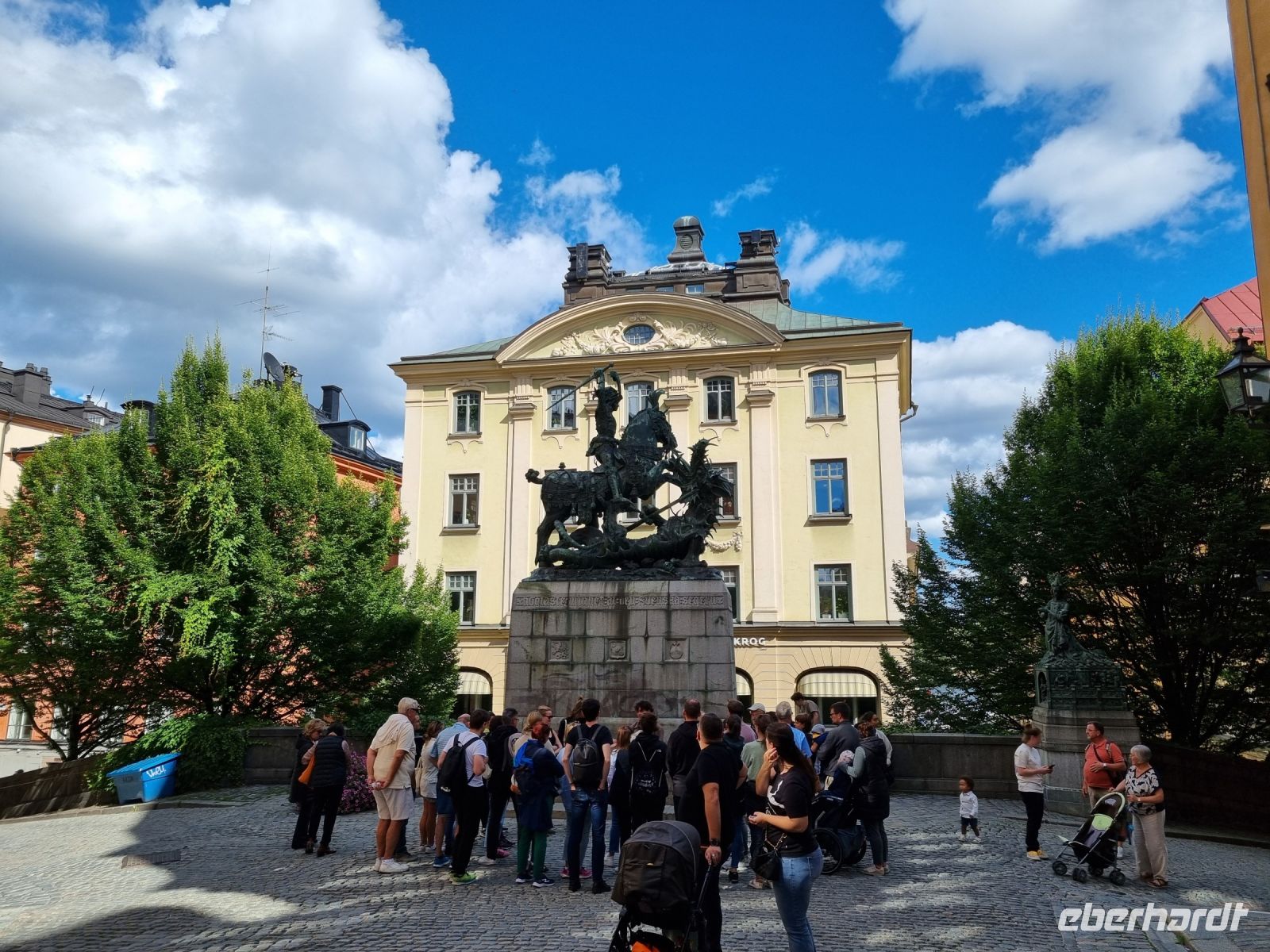 Altstadt Gamla stan - Bronzeskulptur 