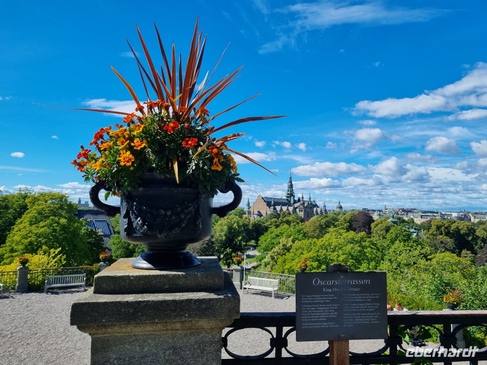 Freilichtmuseum Skansen - König Oscar Terrasse 
