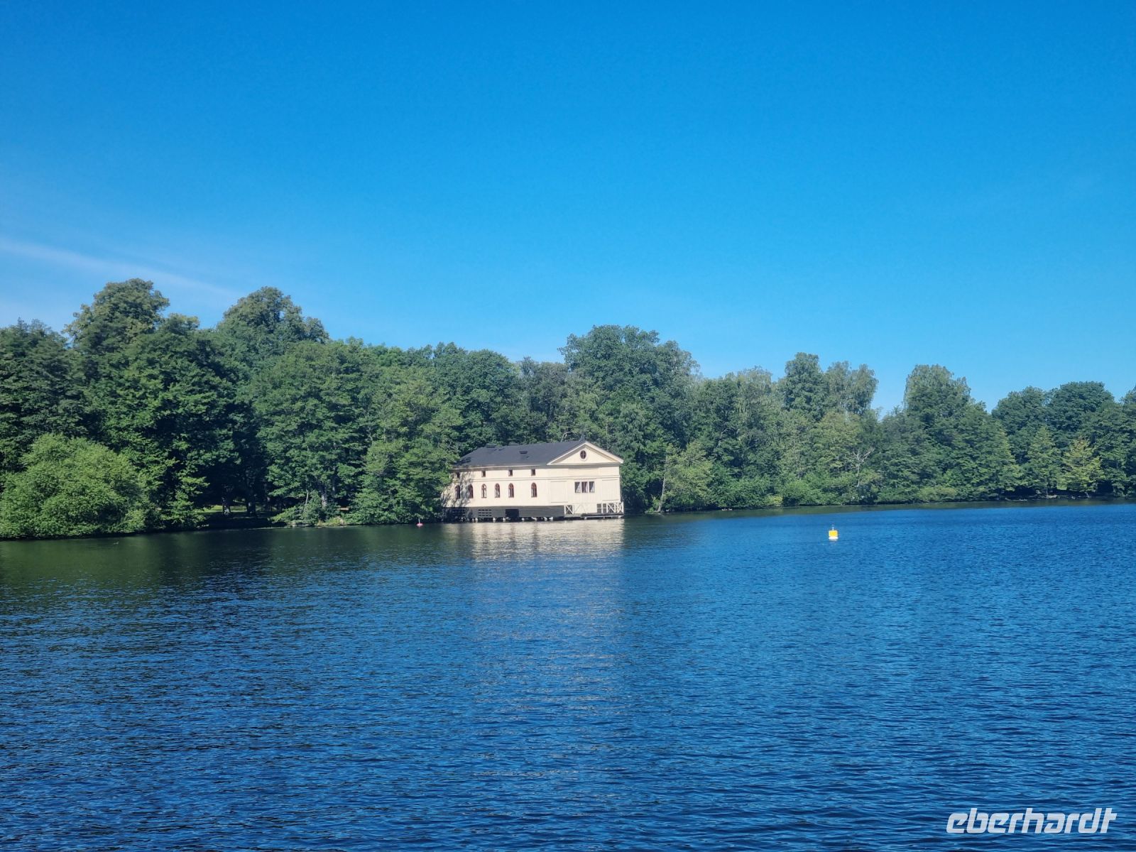 Insel Lovön - altes Badehaus
