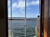 MS Diana - Blick aus der Kabine