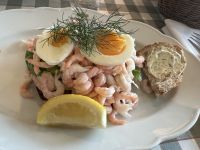 Insel Marstrand - Krabbenbrot