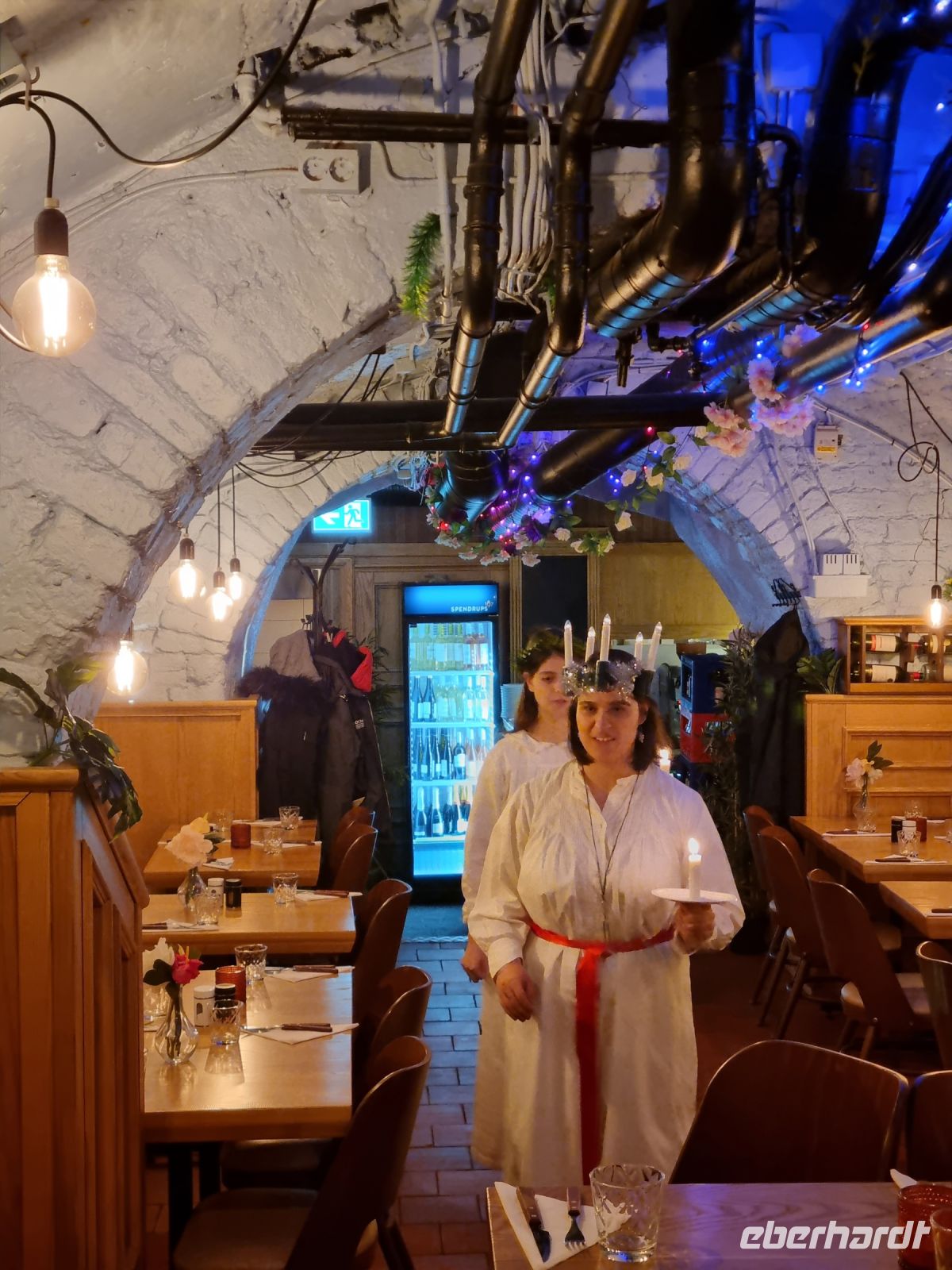 Abendessen im Restaurant 