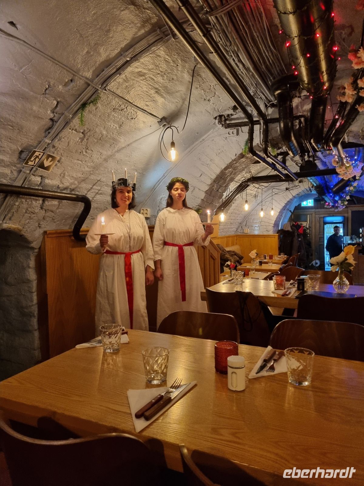 Abendessen im Restaurant 