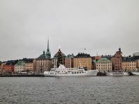 Blick von Skeppsholmen zur Altstadt (Gamla stan)