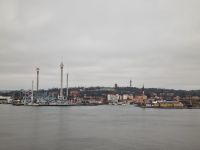 Blick von Södermalm zum Vergnügungspark Gröna Lund