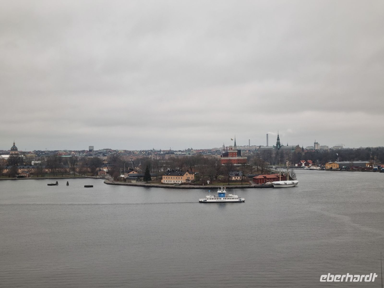 Blick von Södermalm nach Kastellholmen