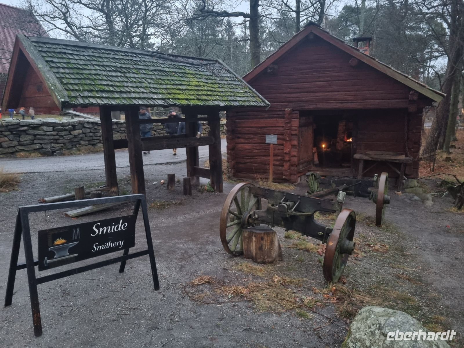 Freilichtmuseum Skansen - Schmiede