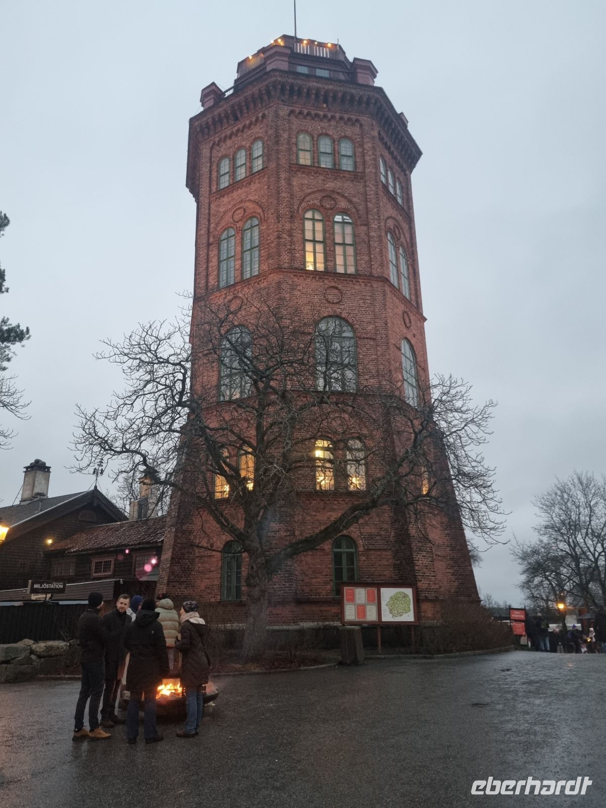 Freilichtmuseum Skansen - Roter Turm (Bredablick)