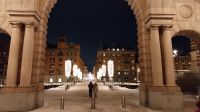 Silvesterreise Stockholm - Blick zur beleuchteten Drottninggatan