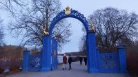 Silvesterreise Stockholm - Blaues Tor zum Lusthusportens Park