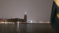 Silvesterreise Stockholm - Radhuset in der Silvesternacht