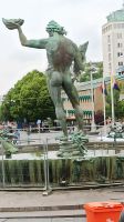 Göteborg: Rundgang/Rundfahrt:Poseidon-Brunnen