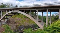 Autobrücke am Dalslandkanal Häverud
