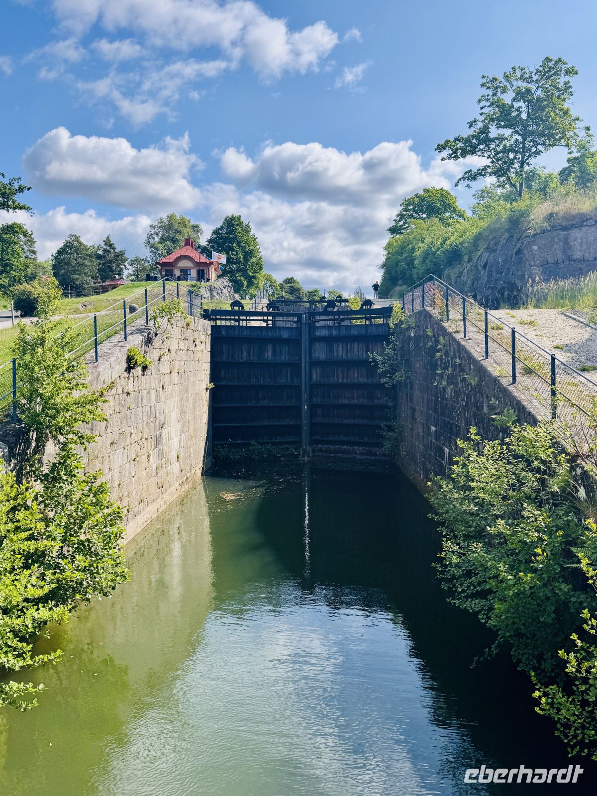 Tag 3 - Schleuse von 1844 am Trollhättan-Kanal