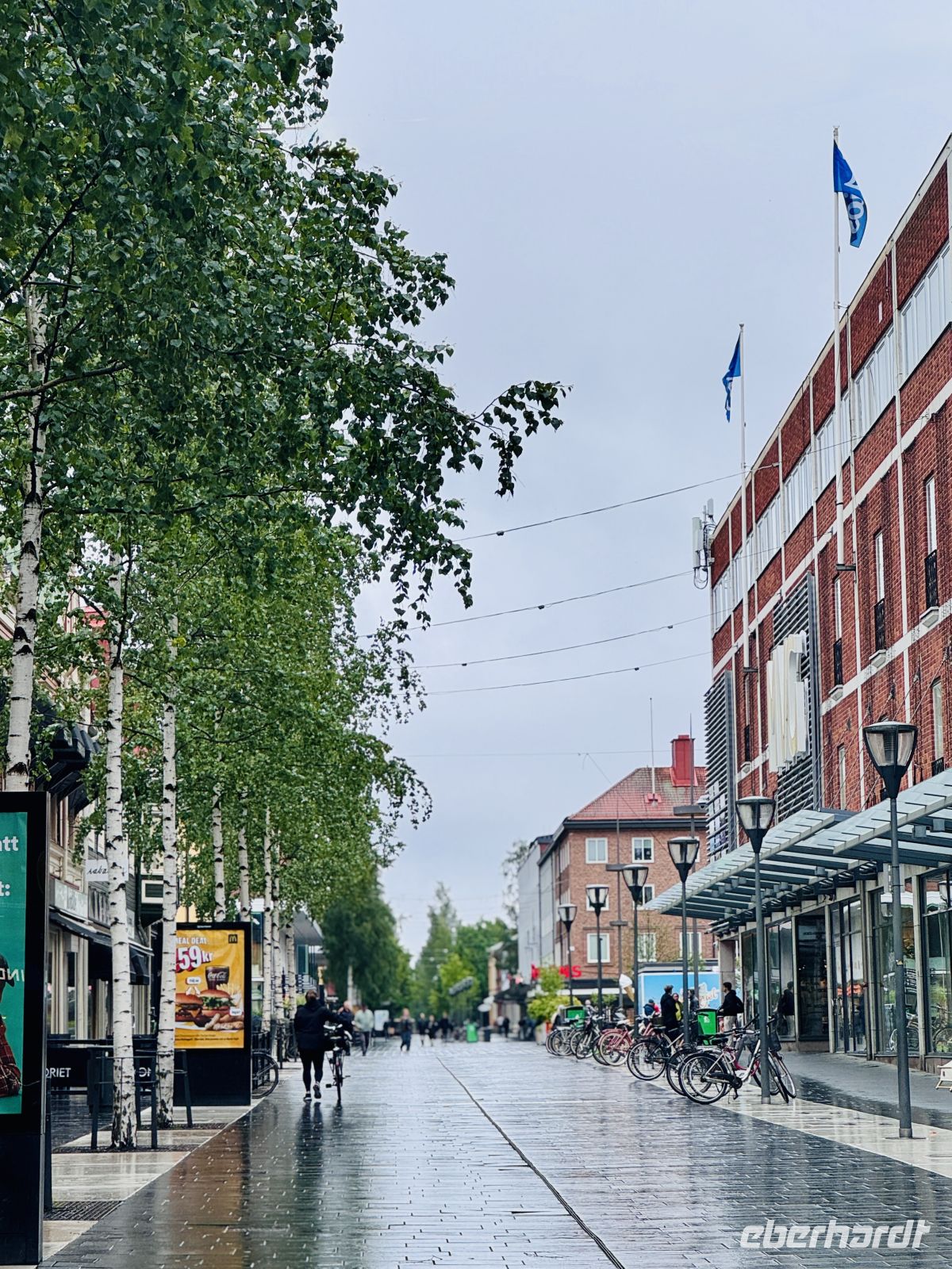 Tag 7 - Fußgängerzone in Umeå