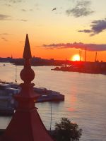 Sonnenuntergang. Stockholm©Heike