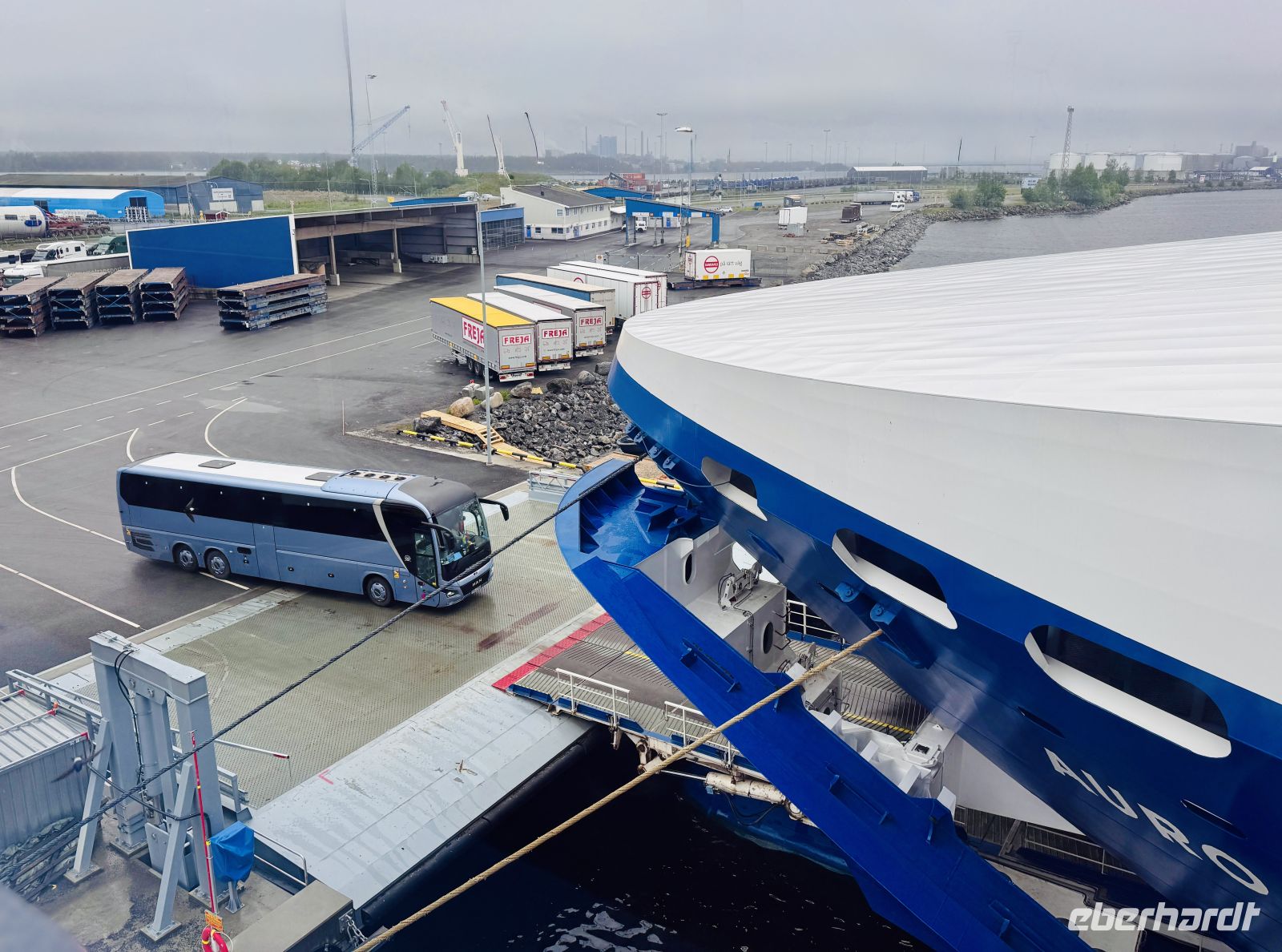 Tag 8 - Es geht auf die Fähre „Aurora Botnia“