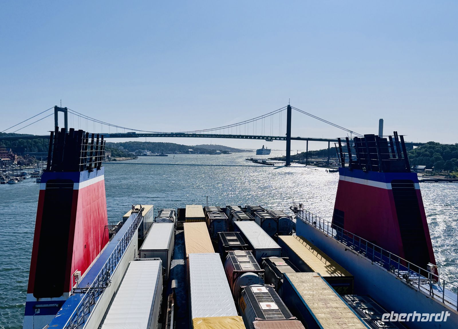 Tag 11 - Fahrt mit der Fähre von Göteborg nach Kiel