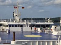 Die Scandinavia beim Auslauf