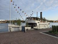 Historisches Dampfschiff