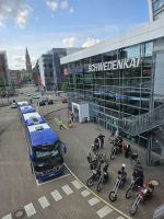 Ein letzter Blick zurück zum Schwedenkai