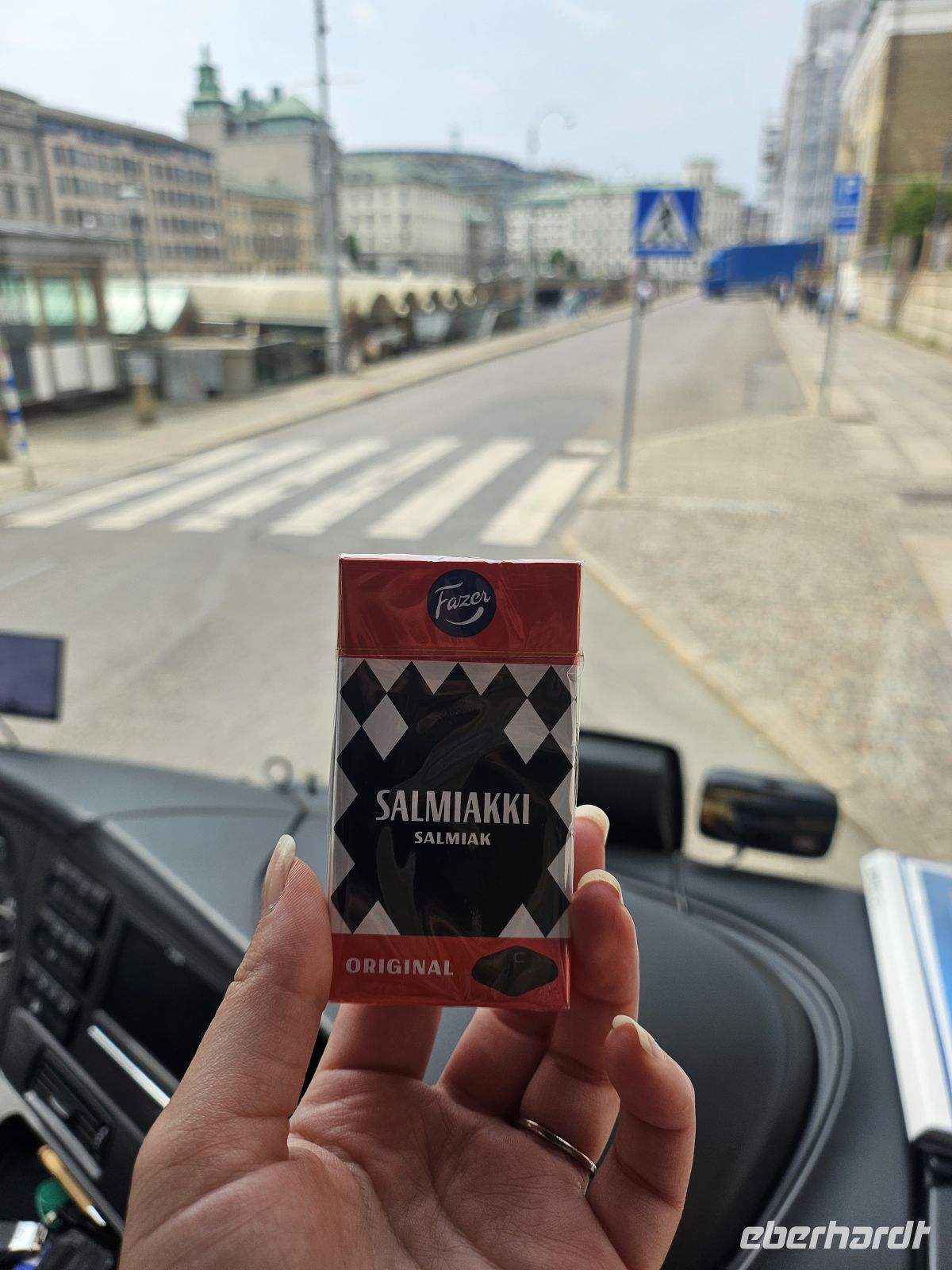 erste schwedische Kostprobe - Salmiakki