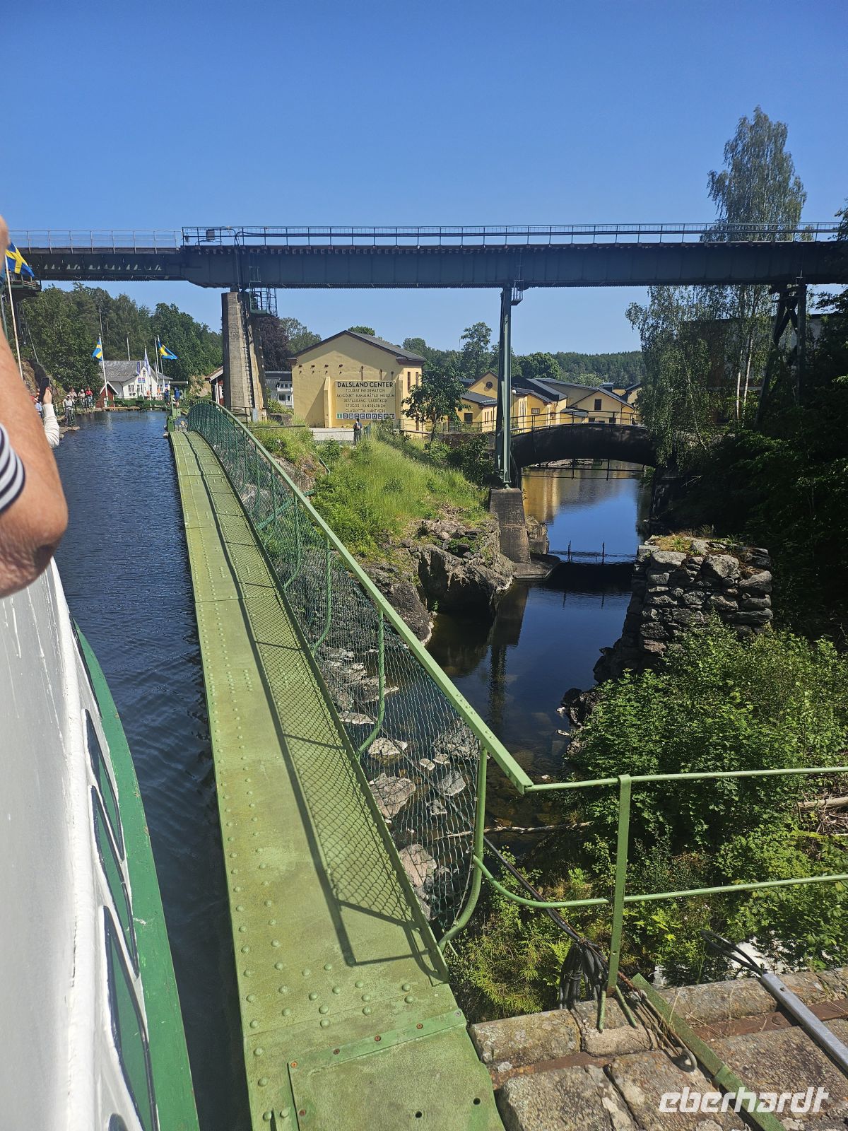 Überfahrt Trogbrücke