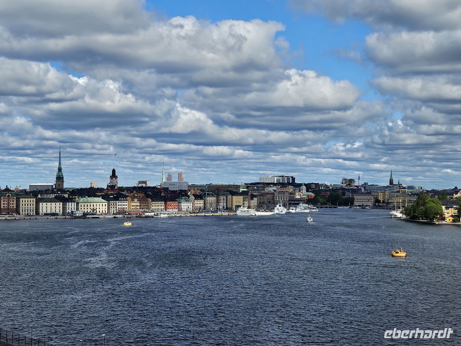 Aussicht über Stockholm