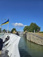 die Schleusentreppe im Göta Kanal