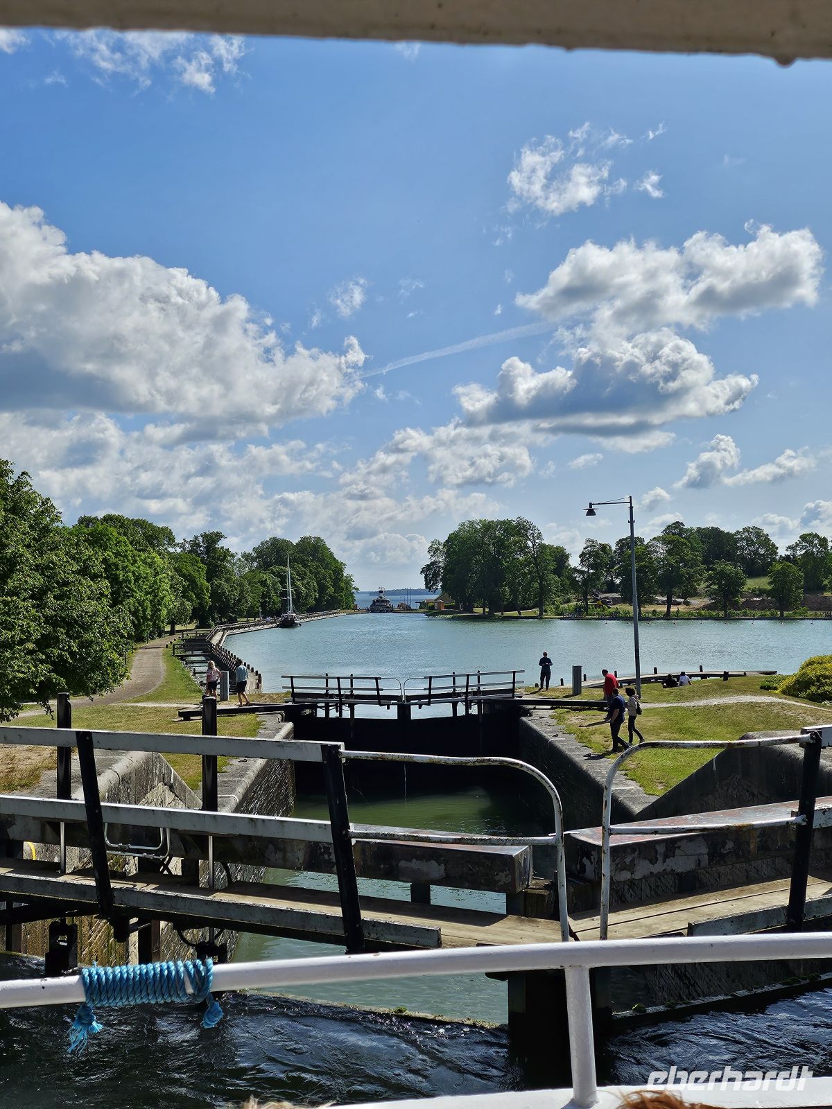 die Schleusentreppe im Göta Kanal 2
