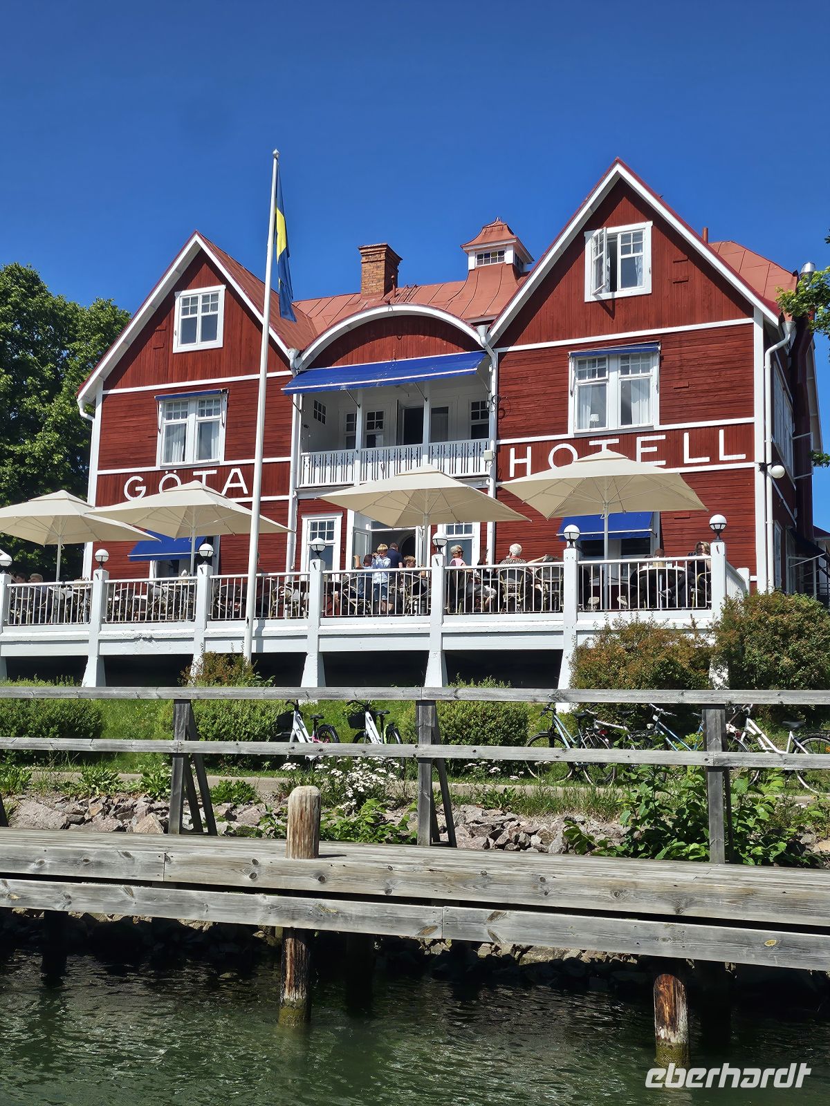 Ankunft in Borensberg