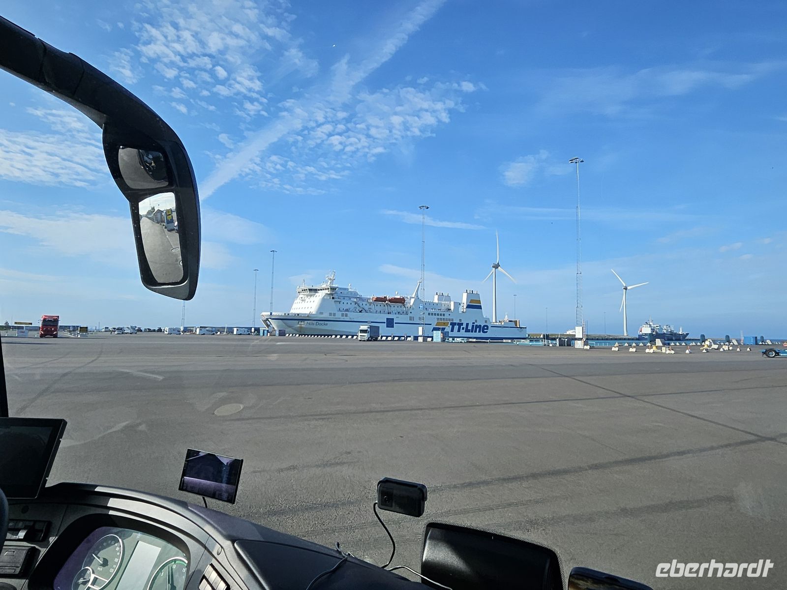 Rückfahrt von Trelleborg