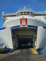 Auffahrt auf die Fähre