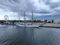 Einfahrt bei Warnemünde 2