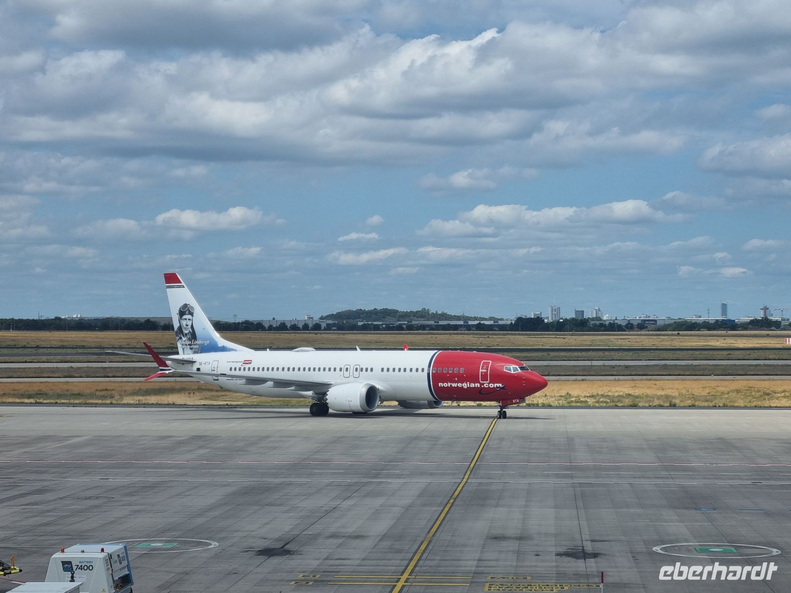Flug mit Norwegian Air von Berlin nach Stockholm...