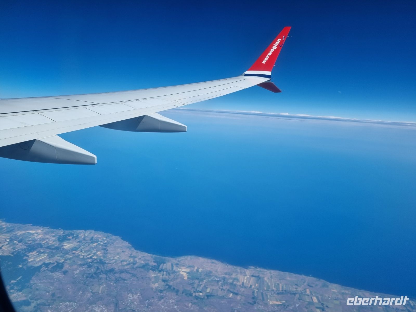 Anflug auf Stockholm...