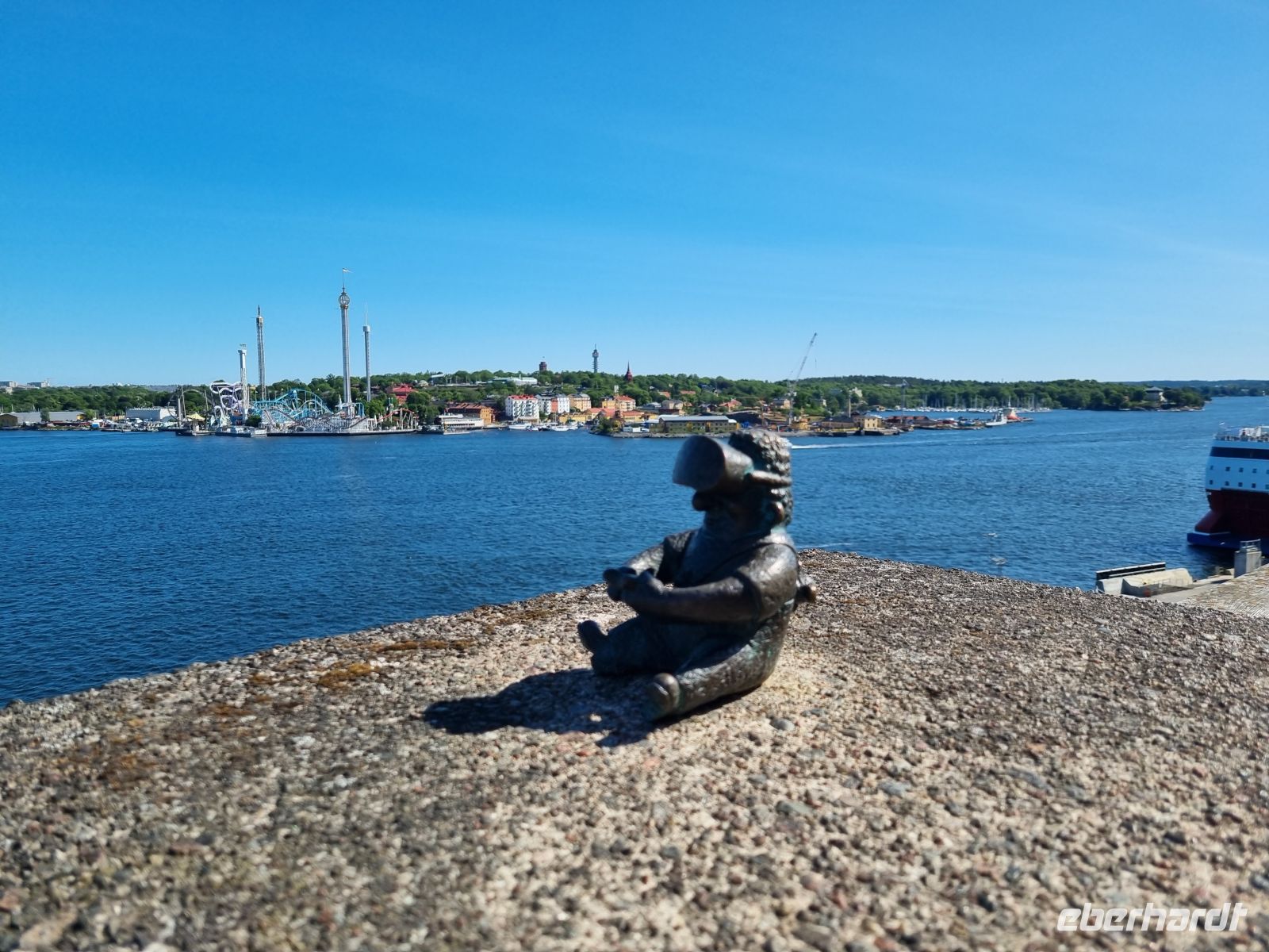 Södermalm (Aussichtspunkt Fjällgatan) - Skulptur 