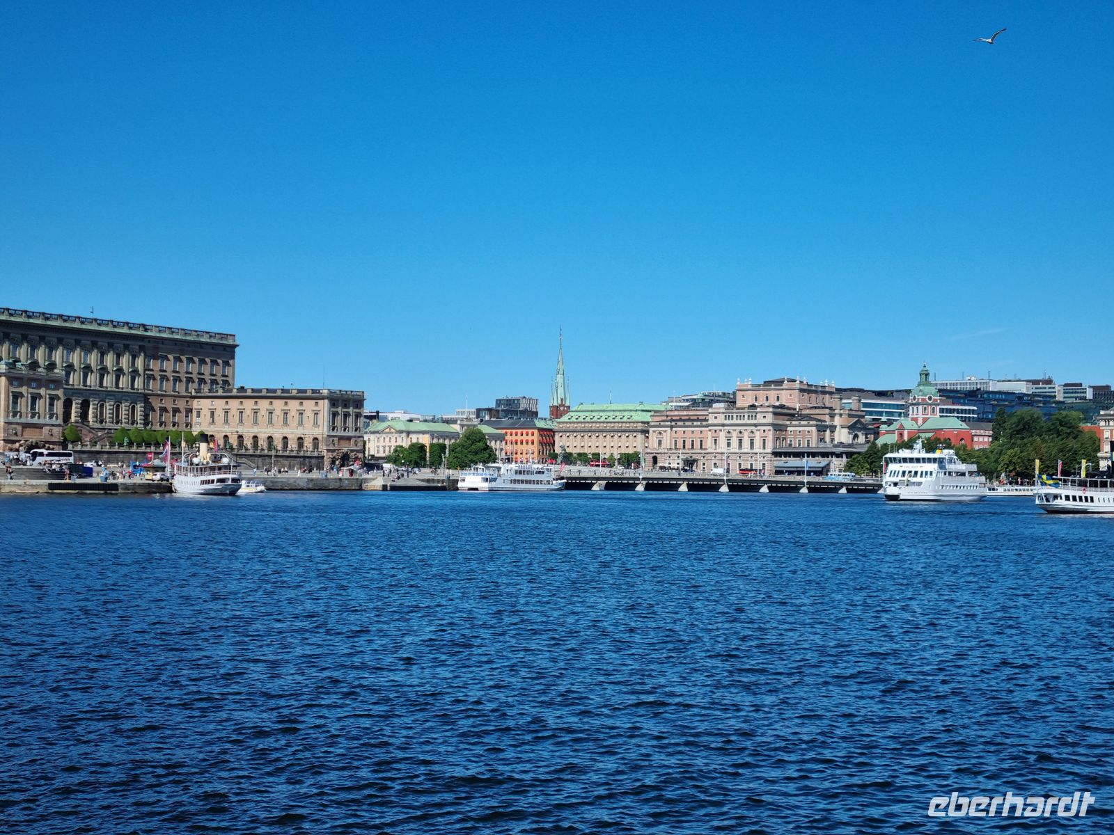 Ausblick von der Insel Skeppsholmen...