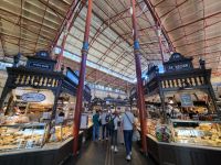 Besuch der Markthalle (Östermalms Saluhall)
