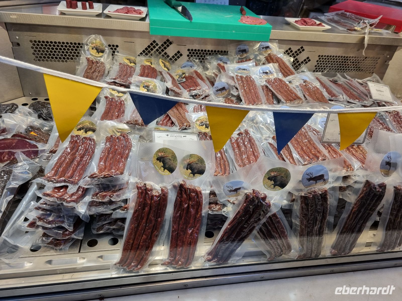 Besuch der Markthalle (Östermalms Saluhall)