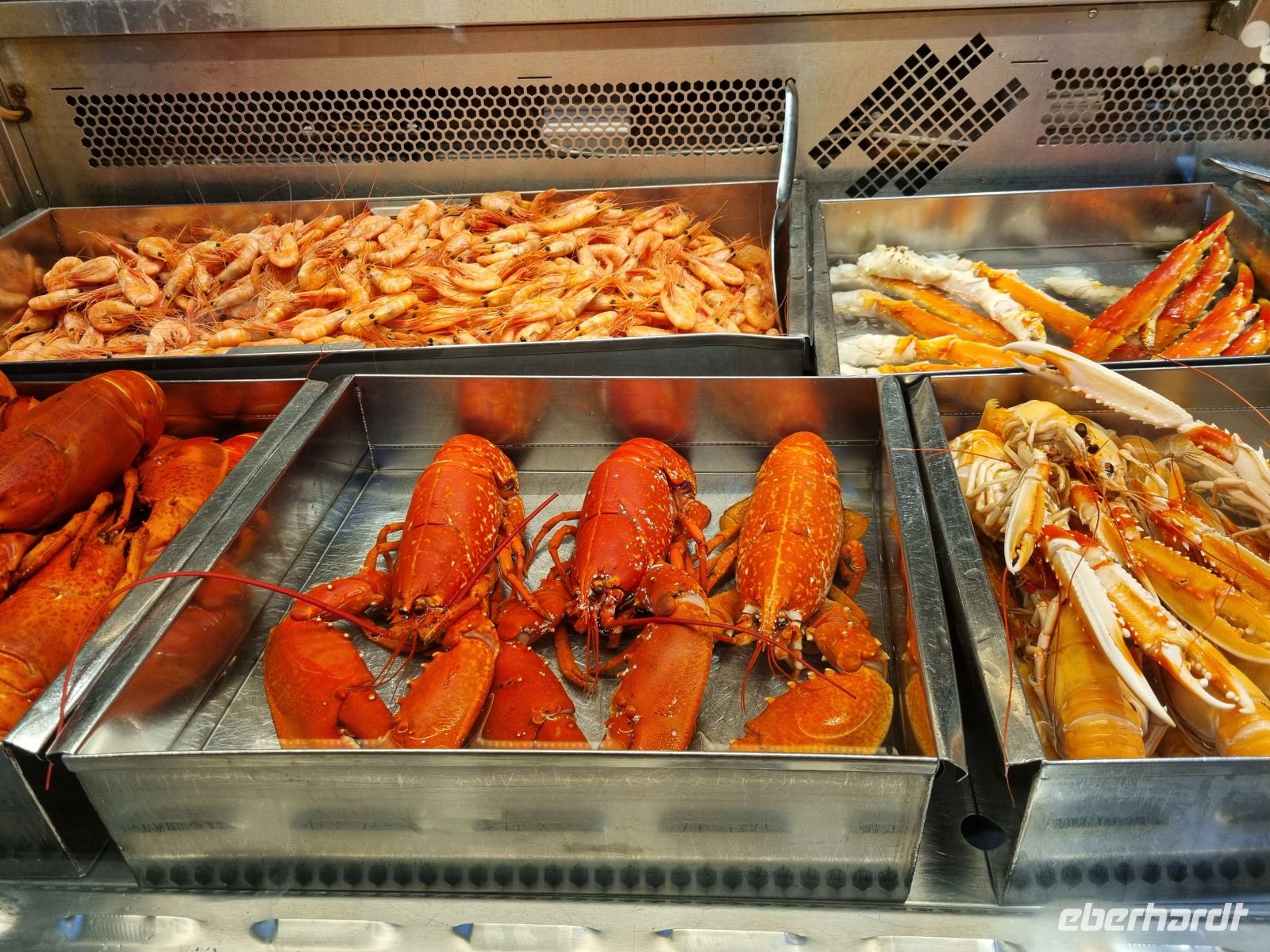 Besuch der Markthalle (Östermalms Saluhall)