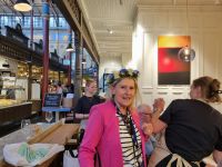 Besuch der Markthalle (Östermalms Saluhall)