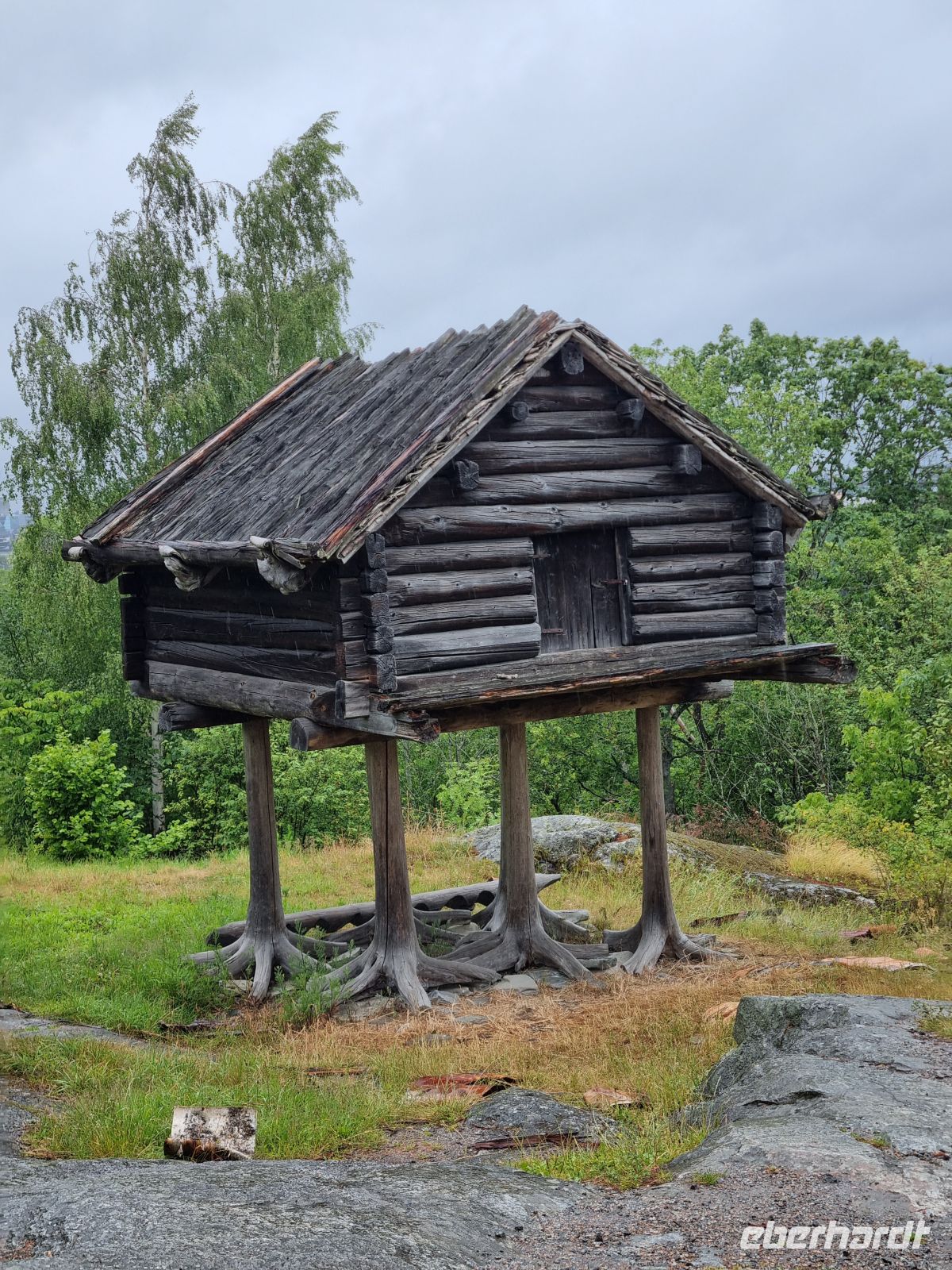 Freilichtmuseum Skansen - traditionelles samisches Vorratshaus 